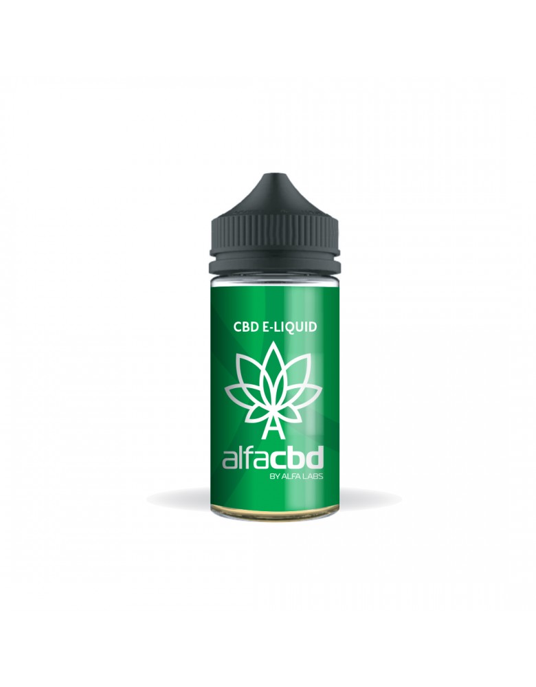 AlfaCBD 100ml/5000mg Vaping e-Liquid - Sativa